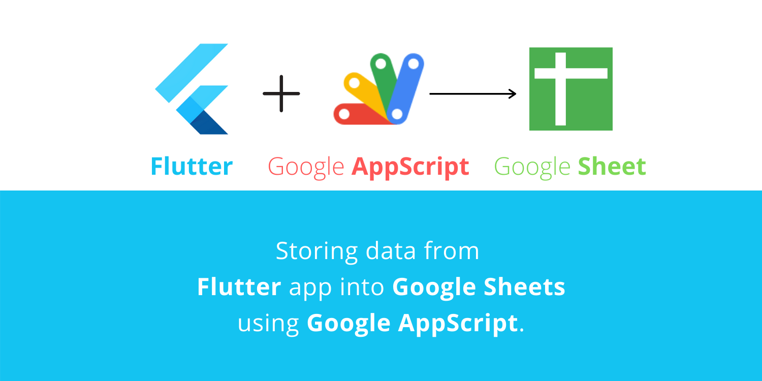 Flutter to Google Sheets - Part 1