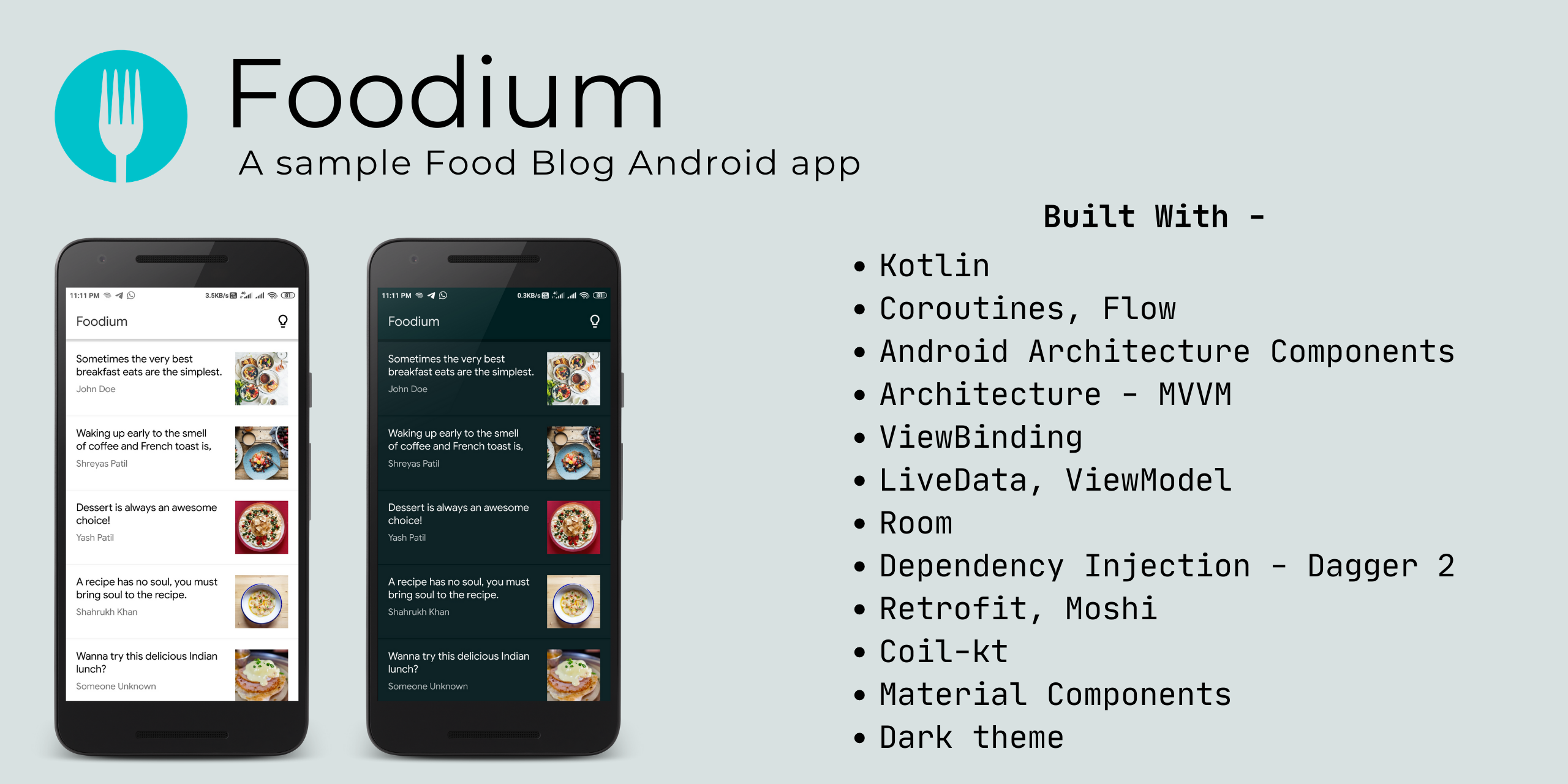 Foodium App